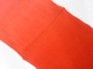 未使用品　正絹　縮緬地　帯揚げ